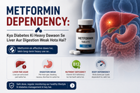 Metformin Dependency: Kya Diabetes Ki Heavy Dawaon Se Liver Aur Digestion Weak Hota Hai?