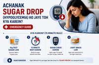 Achanak Sugar Drop (Hypoglycemia) Ho Jaye Toh Kya Karein? Emergency Guide