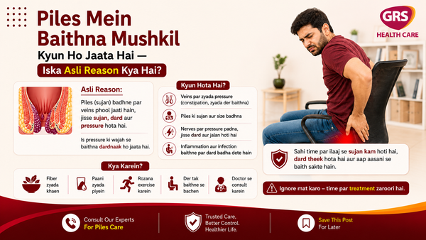 Piles Mein Baithna Mushkil Kyun Ho Jaata Hai — Iska Asli Reason Kya Hai?
