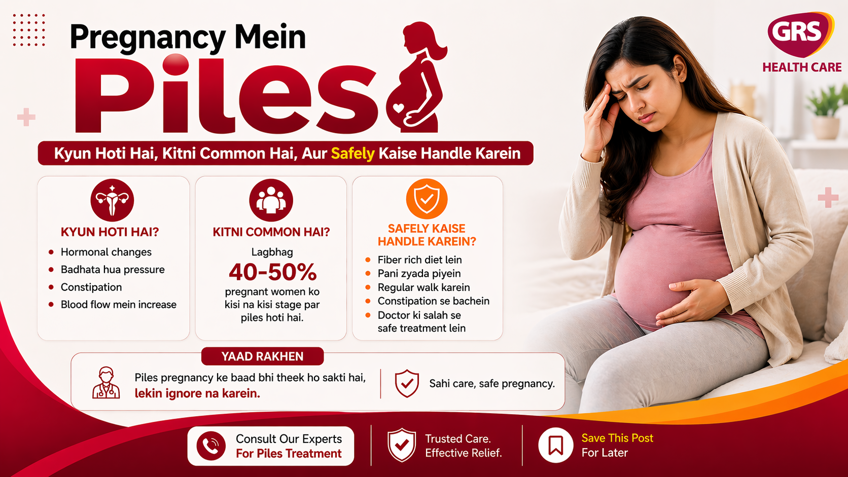 Pregnancy Mein Piles — Kyun Hoti Hai, Kitni Common Hai, Aur Safely Kaise Handle Karein