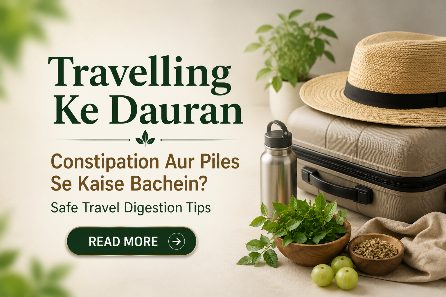 Travelling Ke Dauran Constipation Aur Piles Se Kaise Bachein? Safe Travel Digestion Tips