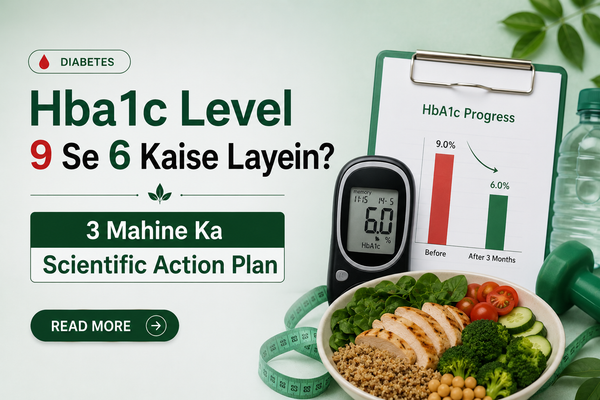 Hba1c Level 9 Se 6 Kaise Layein? 3 Mahine Ka Scientific Action Plan