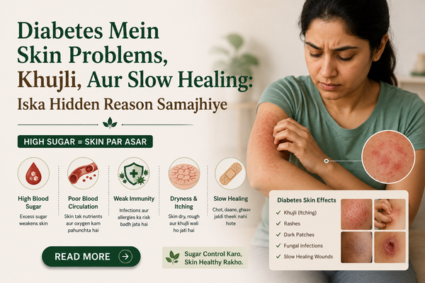 Diabetes Mein Skin Problems, Khujli, Aur Slow Healing: Iska Hidden Reason Samajhiye