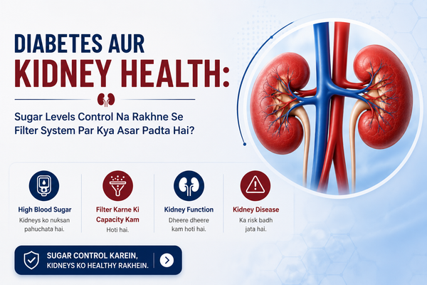 Diabetes Aur Kidney Health: Sugar Levels Control Na Rakhne Se Filter System Par Kya Asar Padta Hai?
