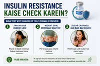 Insulin Resistance Kaise Check Karein? Bina Test Kiye Sharir Ke Yeh 3 Signals Dekhein