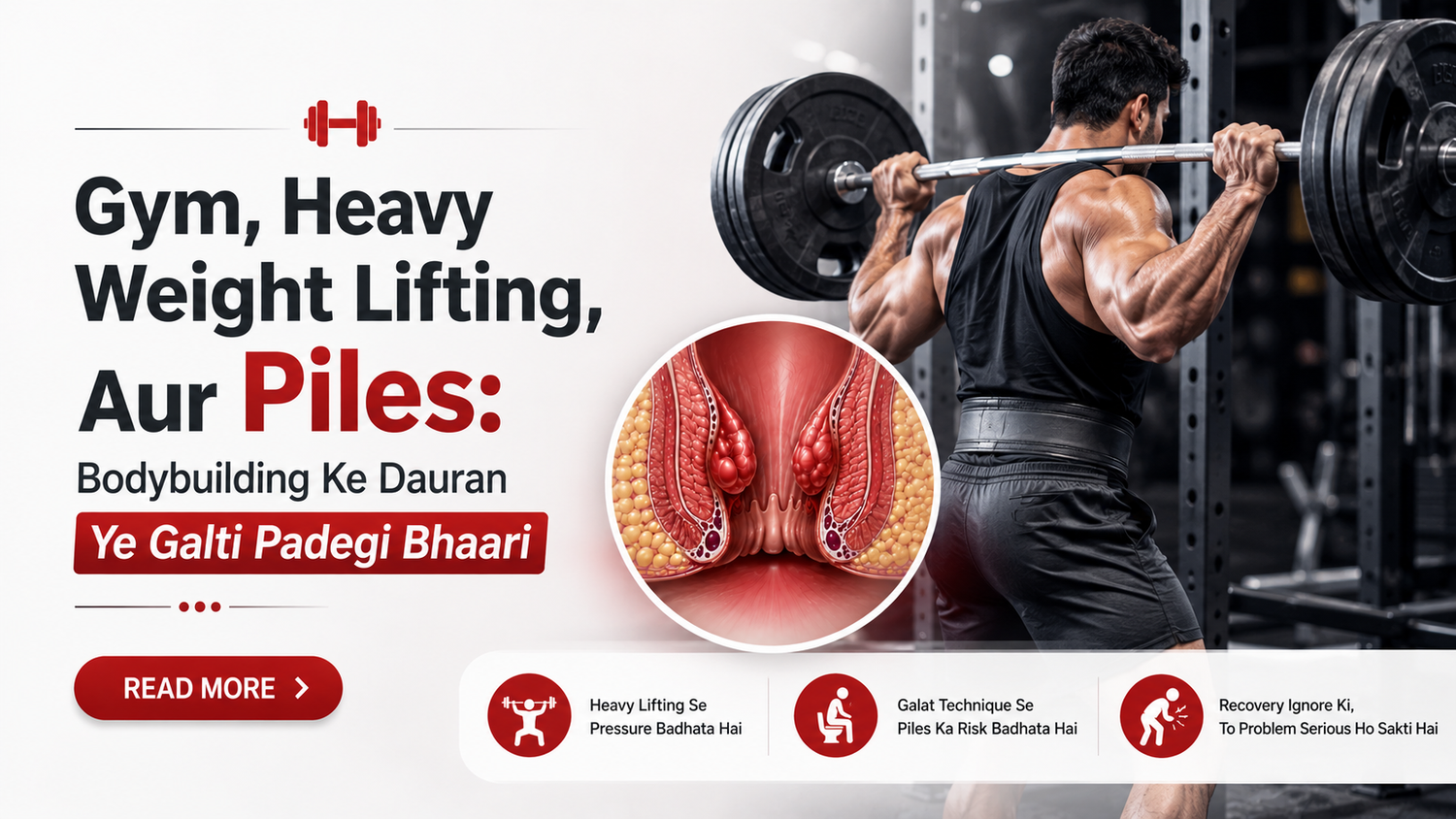 Gym, Heavy Weight Lifting, Aur Piles: Bodybuilding Ke Dauran Ye Galti Padegi Bhaari